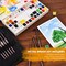 Golden Maple Miniature Paint Brushes, 15PC Small Paint Brushes Micro Model Detail Paint Brush Set, Fine Detailing for Acrylic, Oil, Watercolors & Paint by Number, Figurine (Brown)